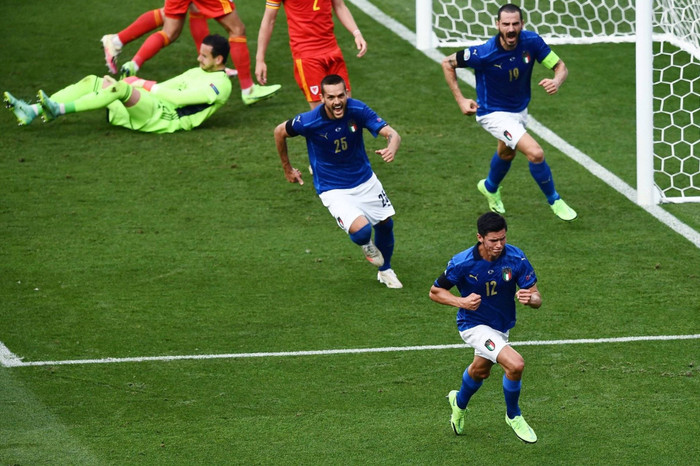 Pessina ghi bàn duy nhất giúp Italy toàn thắng cả 3 trận vòng bảng EURO 2020.
