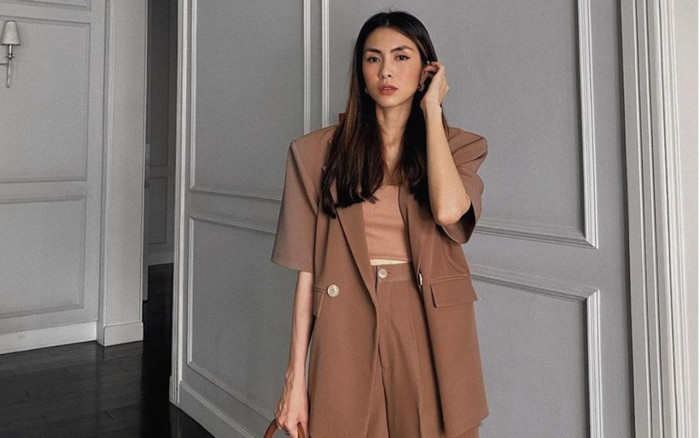 Đi làm 'tại gia'. Hà Tăng vẫn lên đồ sang chảnh khiến fan tha hồ thả tim Ảnh 2