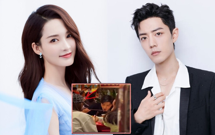 Đoàn kịch 'Như mộng chi mộng' mở tiệc liên hoan, Lý Thấm có mặt chúc mừng Tiêu Chiến Ảnh 2