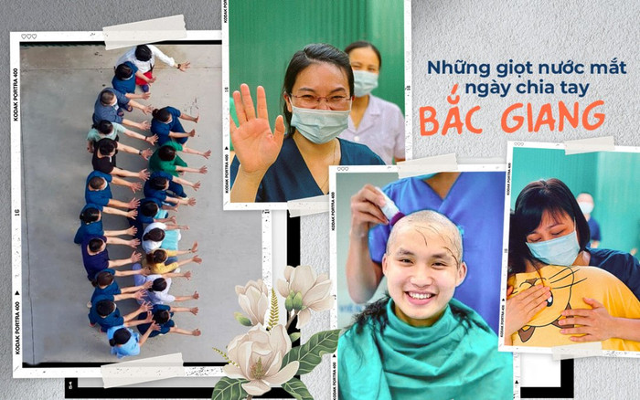 Xúc động những giọt nước mắt ngày chia tay của bác sĩ TP.HCM trước khi rời khỏi Bắc Giang Ảnh 2