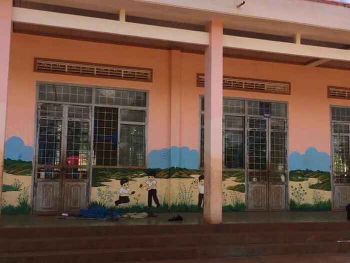 Khu vực phát hiện thi thể thiếu nữ 17 tuổi. Ảnh: Người Lao Động