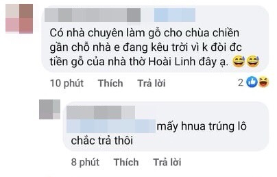 Người này cho biết nhà làm gỗ đang kêu trời vì không đòi được tiền của NS Hoài Linh.