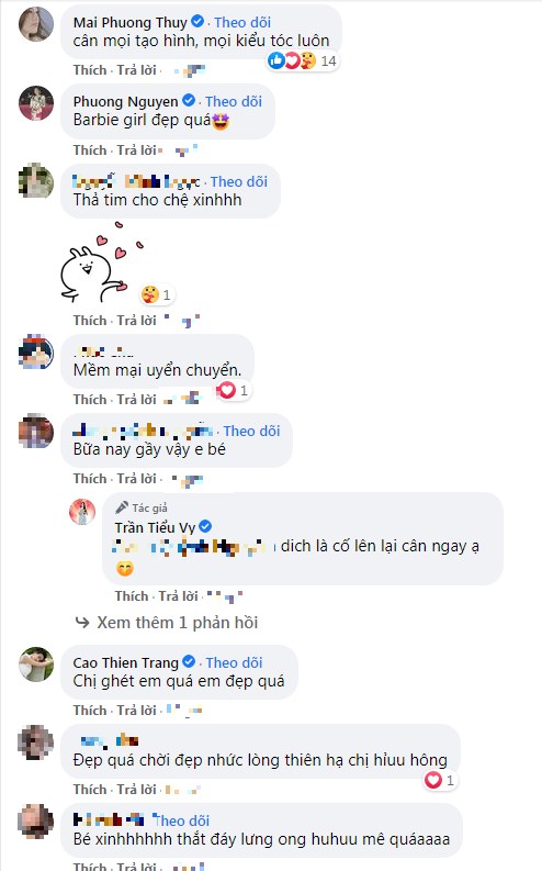 Hình ảnh mới đây của Hoa hậu Tiểu Vy khiến không chỉ Mai Phương Thúy mà dàn sao Việt cũng nức lời khen ngợi.