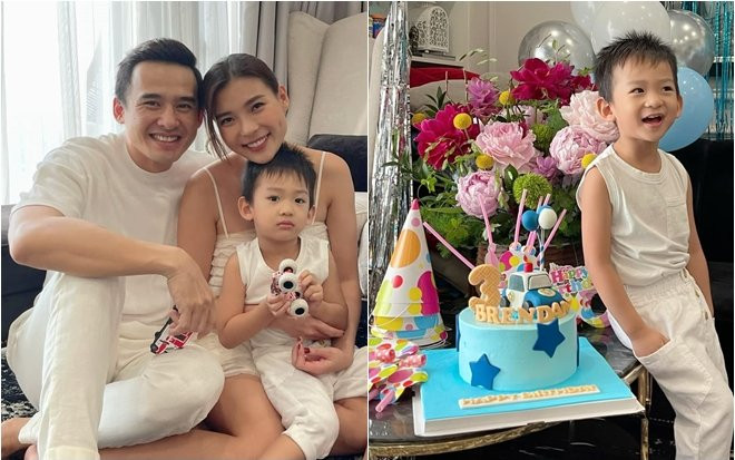Lương Thế Thành, Thúy Diễm tổ chức sinh nhật tròn 3 tuổi cho con trai: Ít thành viên nhưng rất ấm cúng Ảnh 2