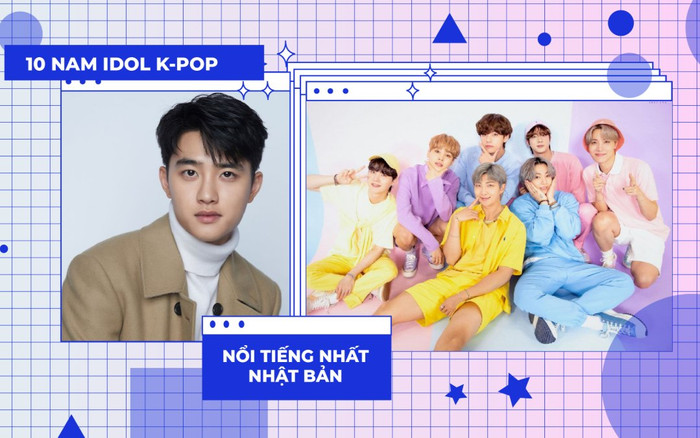 Bảng xếp hạng 10 nam idol K-Pop nổi tiếng nhất ở Nhật Bản: BTS thống trị, EXO cũng nhập cuộc Ảnh 2