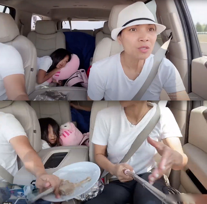 Cả gia đình đều hoảng hốt trước sự cố này.