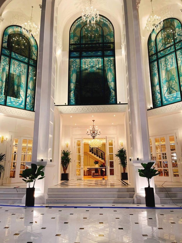 Căn biệt thự mới xây của Vũ Khắc Tiệp.