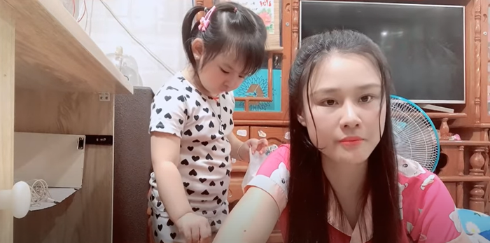 Linh Lan xuất hiện trong đoạn clip