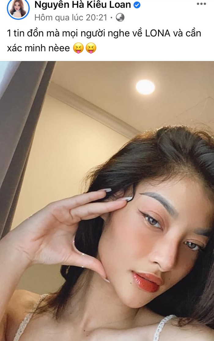 Lona Kiều Loan sẽ trả lời hết những tin đồn mà mọi người đặt ra cho mình.