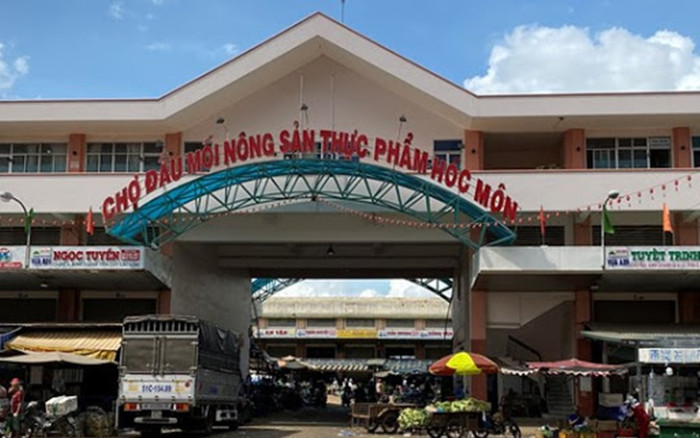 TP. HCM: Tạm dừng hoạt động tại chợ đầu mối Hóc Môn để phòng, chống dịch Covid-19 Ảnh 2