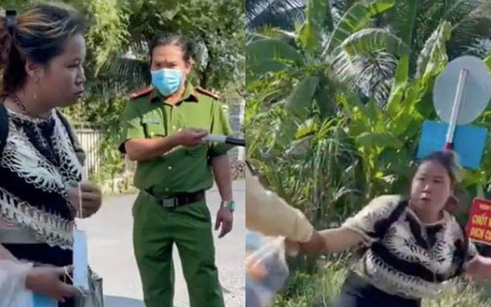 Từ TP.HCM về Tiền Giang được yêu cầu khai báo y tế, người phụ nữ tuyên bố: 'Có chết cũng không khai báo' Ảnh 2