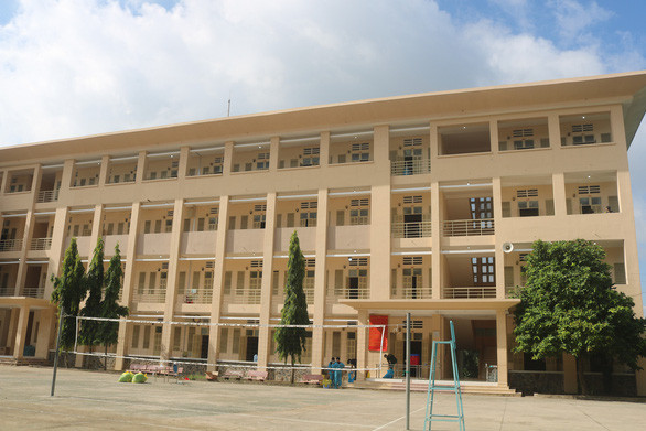 Ký túc xá của Trung tâm Giáo dục quốc phòng và an ninh thuộc ĐH quốc gia TP.HCM sẽ trở thành Bệnh viện dã chiến số 1 với quy mô 1.000 giường - Ảnh: Thu Hiền/Tuổi Trẻ