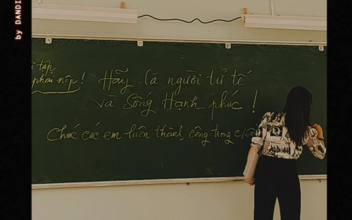 Bài tập về nhà với yêu cầu 'hãy là người tử tế và sống hạnh phúc' khiến các học trò cuối cấp cay khóe mắt Ảnh 2