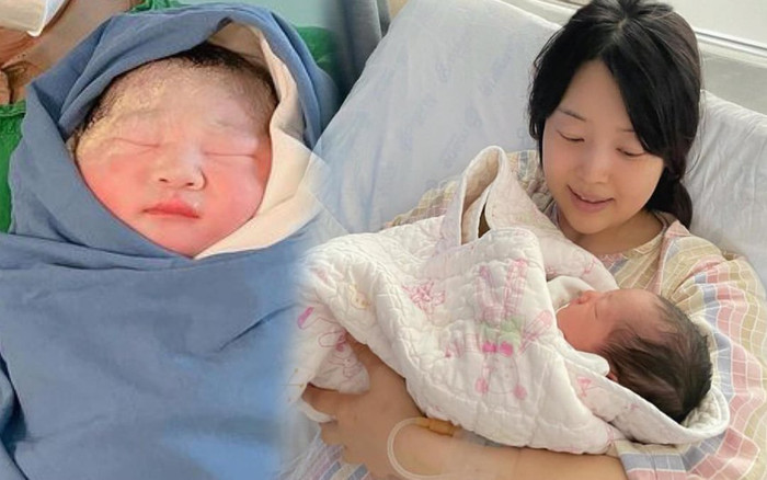 Han Ji Hye bật khóc vì đau đớn khi hạ sinh con đầu lòng sau 11 năm kết hôn Ảnh 2