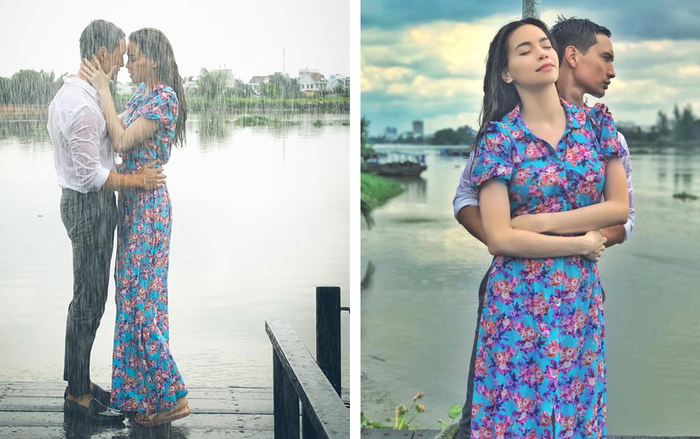 Những cảnh quay đẹp như mơ của cặp đôi Kim Lý - Hà Hồ