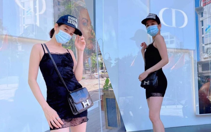 Lệ Quyên mặc váy ren siêu ngắn, khoe chân thon nhưng lại để lộ vòng 1 'màn hình phẳng' Ảnh 2