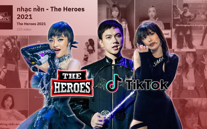 Những bản nhạc 'xập xình' nào của The Heroes 2021 đang 'làm mưa làm gió' trên Tik Tok? Ảnh 2