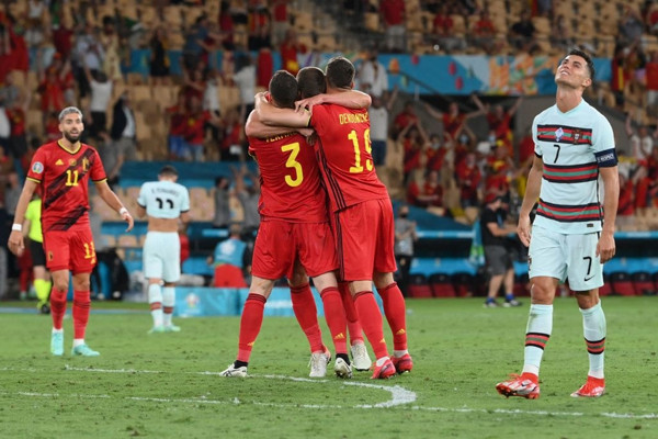 Với siêu phẩm của Thorgan Hazard ở phút 42, Bỉ đã tiễn Ronaldo và Bồ Đào Nha về nước.