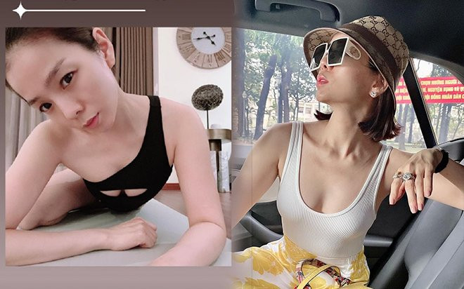 Sự chú ý lỡ va vào vòng 1 lấp ló của Lệ Quyên sau chiếc áo xẻ đầy táo bạo Ảnh 2