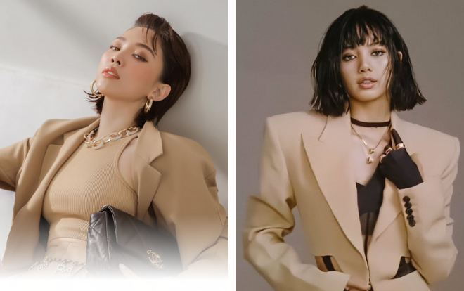 Phản ứng của Tóc Tiên trước ảnh họa báo mới của Lisa (BlackPink) khiến fan thích thú.
