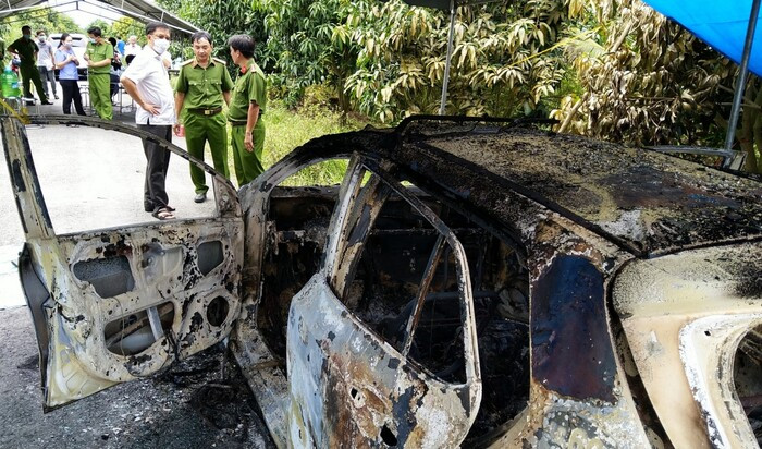 Hiện trường vụ việc. Ảnh:VOV