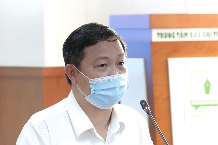 Phó chủ tịch UBND thành phố Dương Anh Đức. Ảnh: VNE