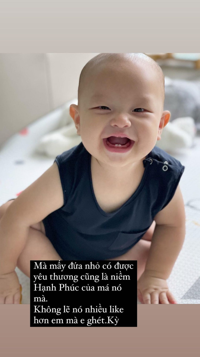 Hồ Ngọc Hà cho biết việc các con được yêu thương cũng là niềm hạnh phúc của cô.