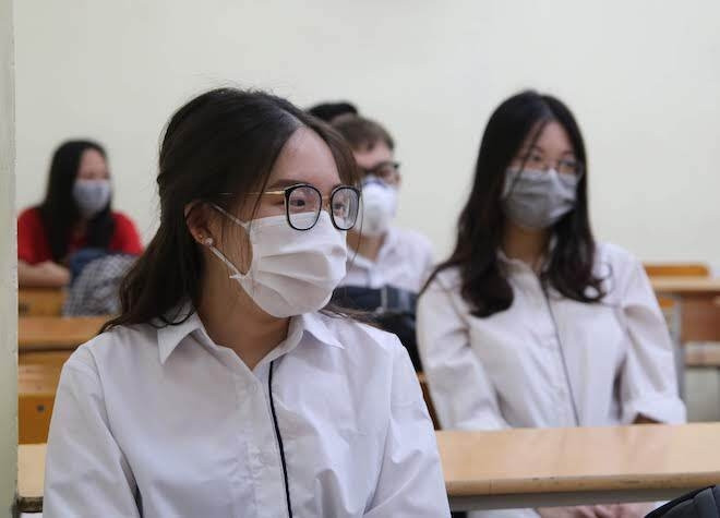 Thí sinh tham gia thi THPT. (Ảnh minh hoạ: H.C)