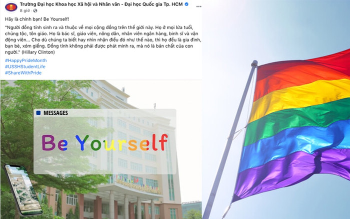 Trường ĐH KHXH&NV ủng hộ LGBTQ, sinh viên sướng rơn: 'Cảm ơn Nhân Văn vì đã luôn nhân văn như thế' Ảnh 2