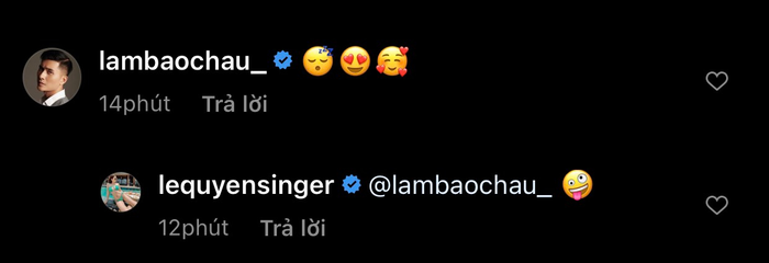 Cặp đôi còn tương tác qua lại đầy ẩn ý.