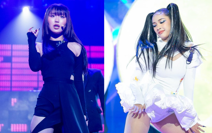 Trước vòng Đối đầu, Han Sara nói gì khi 'chạm trán' với Cara Ảnh 2