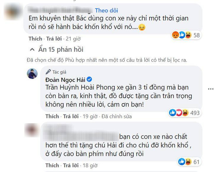 Vừa khoe xe cứu thương được NS Việt Hương gửi tặng, ông Đoàn Ngọc Hải lại bị dân mạng kém duyên trù ẻo Ảnh 4