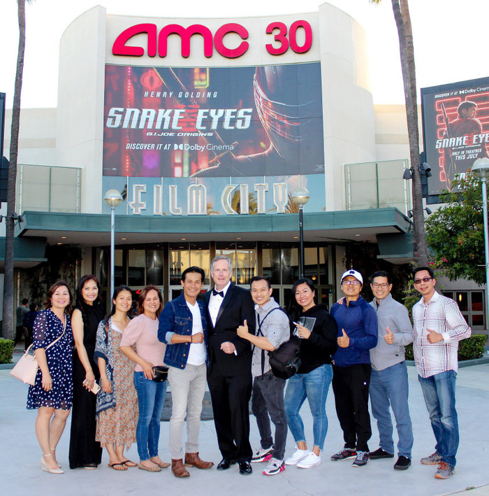 Võ Thành Tâm đại diện ekip tham dự chuyến cinetour tại Mỹ.
