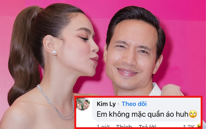 Hà Hồ tung poster, Kim Lý hốt hoảng: 'Em không mặc quần áo hả?' Ảnh 2