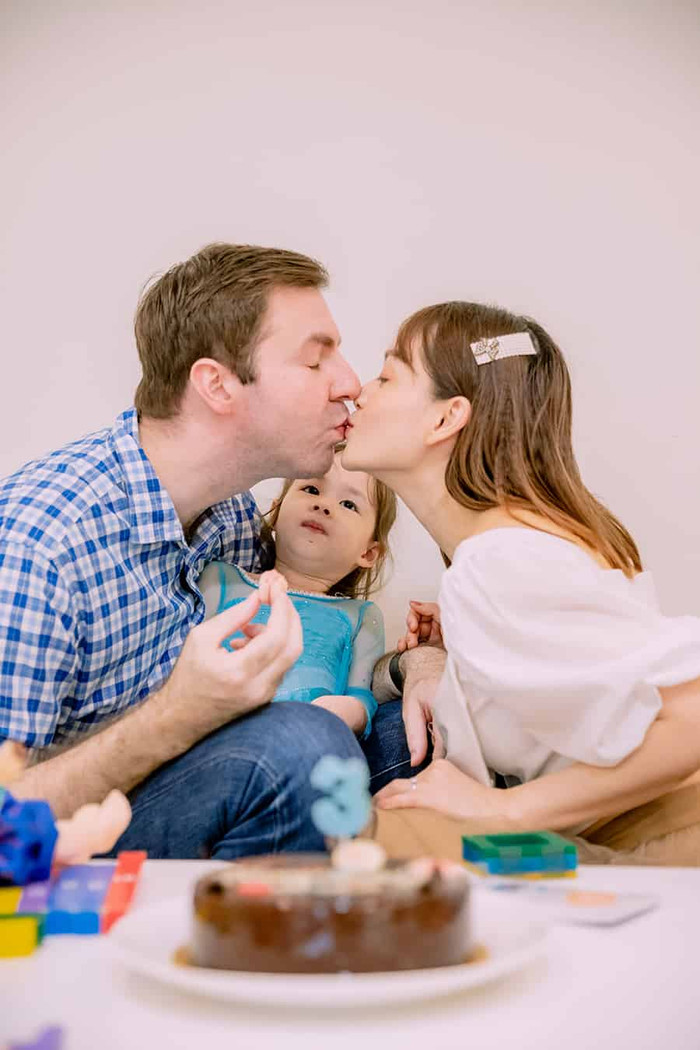 Lan Phương cũng là một trong những nghệ sĩ lấy chồng Tây nhưng không phải thuộc diện 'đại gia', cô không ngần ngại công khai việc gia đình mình đang ở nhà thuê tại Hà Nội.