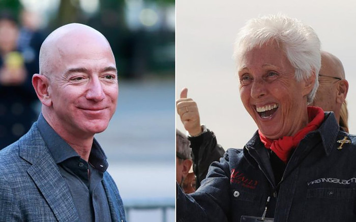 Jeff Bezos sẽ bay vào không gian cùng cụ bà 82 tuổi Ảnh 2
