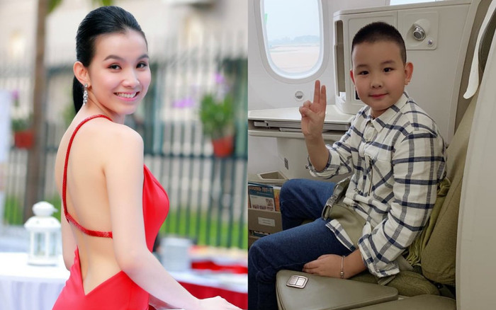 Thùy Lâm khoe clip con trai nói tiếng Anh như gió, đồng thời tiết lộ tính cách của 'nhóc tì' Ảnh 2