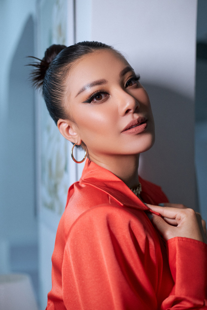 Đại diện Venezuela tại Miss Universe 2021 lộ diện: 'Quái vật 5.000 máu' liên tục áp đảo Kim Duyên? Ảnh 13