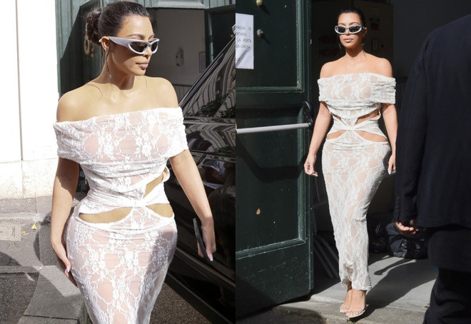 Bộ váy của Kim Kardashian hoàn toàn phản cảm khi đến quốc gia liên quan đến tôn giáo như Vatican thế nhưng sau đó lại mang một ý nghĩa khác