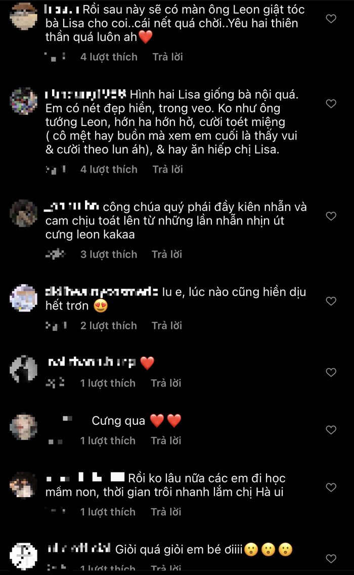 Dân tình bàn luận 'rôm rả' dưới bài đăng của Hồ Ngọc Hà về việc sau này các con sẽ lớn khôn.