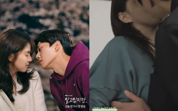 Song Kang lộ 'bàn tay hư hỏng' khi diễn chung với Han Soo Hee trong phim 'Nevertheless' Ảnh 2