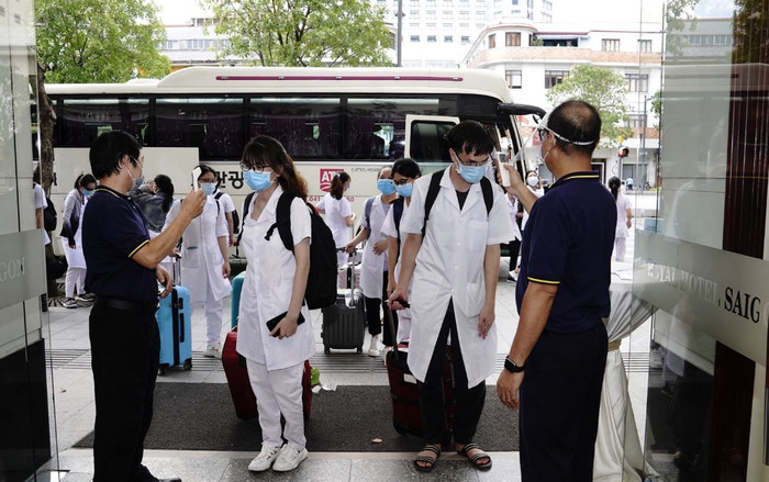 300 SV trường Y Hải Dương chống dịch ở TP.HCM: 'Những ồn ào trên MXH tại thời điểm này là không đáng có' Ảnh 2