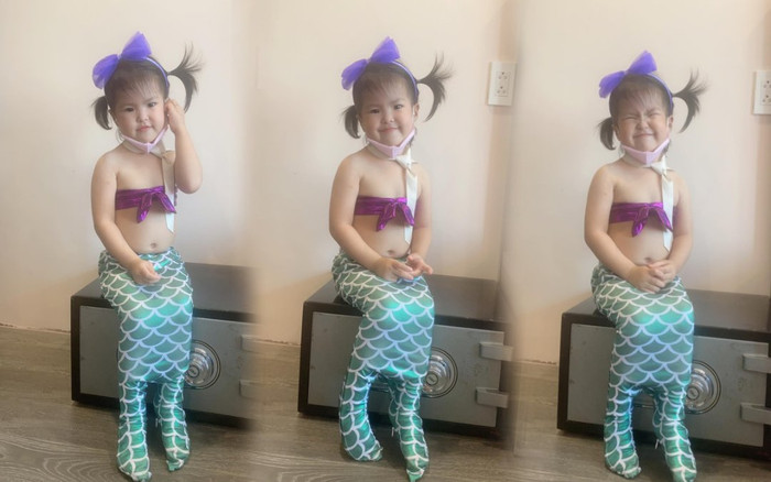 Lê Phương khoe ảnh con gái hóa nàng tiên cá, dân tình thả tim liên tục vì quá đáng yêu Ảnh 2
