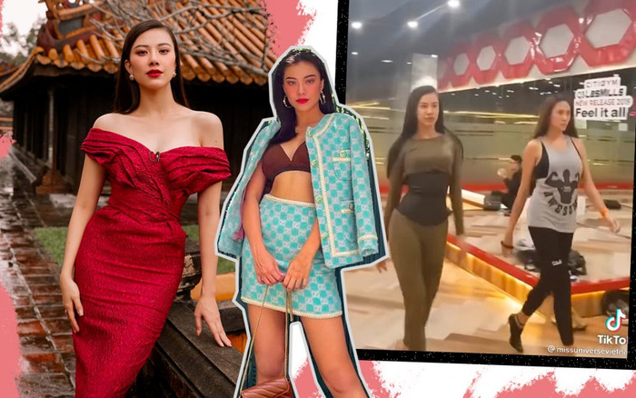 Clip Kim Duyên được Võ Hoàng Yến dạy catwalk khiến fan tranh cãi, người khen đẹp, kẻ chê thô cứng Ảnh 2