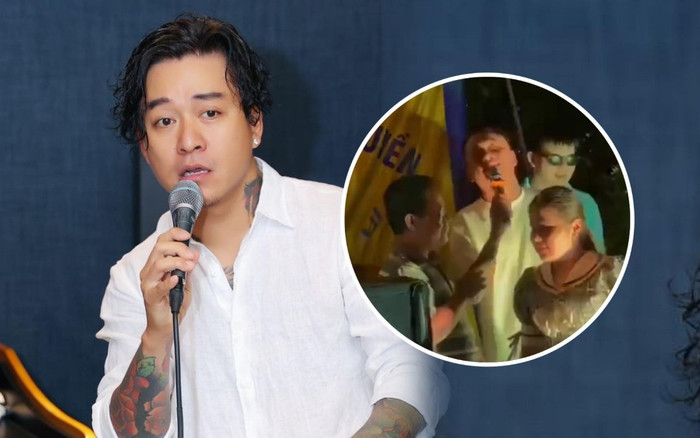 Đang đi trên đường, Tuấn Hưng bất ngờ xuống xe để hát cùng ca sĩ khiếm thị Ảnh 2