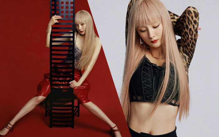 Dương Mịch tóc vàng khè, mặc đồ hở hang tỏa sáng trên song bìa tạp chí Elle Ảnh 2