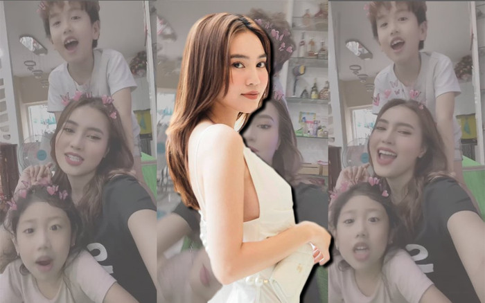 Ninh Dương Lan Ngọc bắt trend Chị ong nâu: Làm hợp ca gia đình, tiện thể 'lên highnote đỉnh cao' Ảnh 2