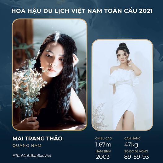 Mai Trang Thảo với nhan sắc ngọt ngào
