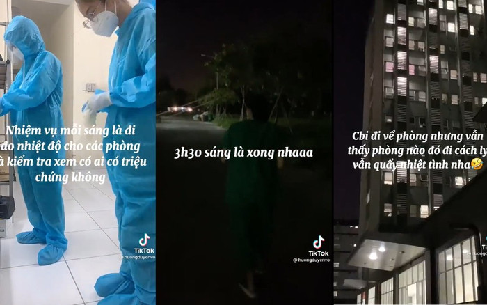 Sinh viên ĐH Y chia sẻ về một ngày làm việc trong khu cách ly: Kéo dài từ sáng sớm đến tối muộn Ảnh 2