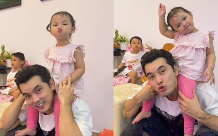 Con gái Ưng Hoàng Phúc lớn phổng phao, dự đoán là 'gương mặt quảng cáo nhí' tương lai Ảnh 2